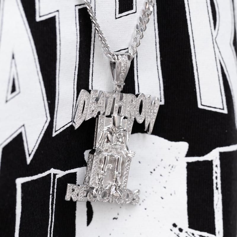 DEATH ROW RECORDS × AVALANCHE シルバー 3Dペンダント DEATH ROW RECORDS × AVALANCHE シルバー 3Dペンダント