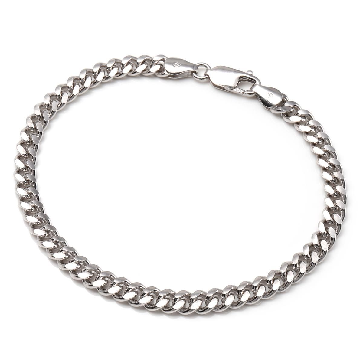 シルバー マイアミブレスレット 幅5mm 19cm 150KDO2 - AVALANCHE シルバー マイアミブレスレット 幅5mm 19cm 150KDO2 - AVALANCHE