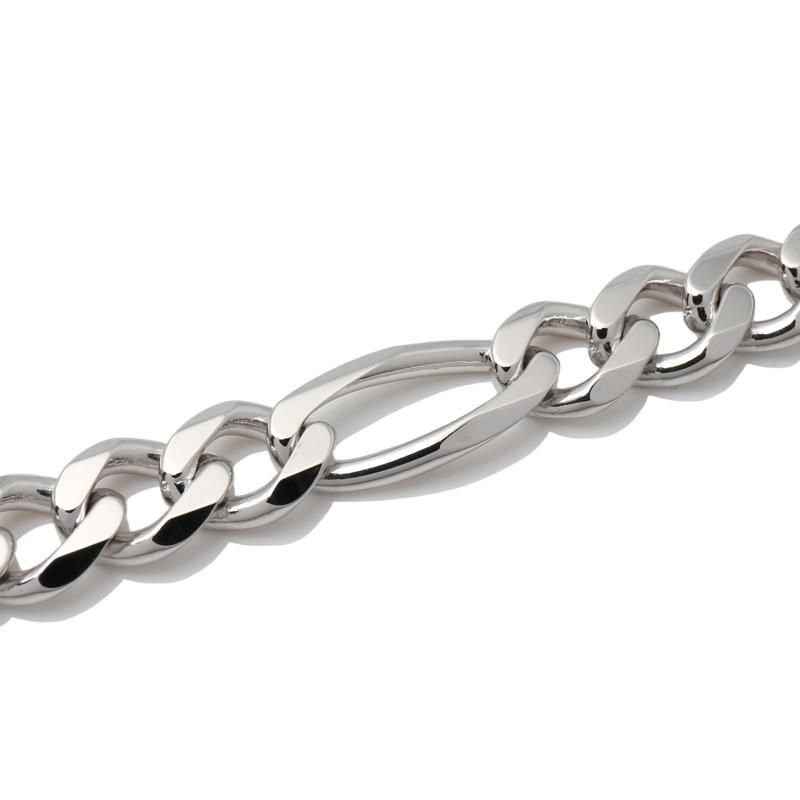 シルバー フィガロブレスレット 幅8mm 19cm-21cm 200F2-31D6-CHC シルバー フィガロブレスレット 幅8mm 19cm-21cm 200F2-31D6-CHC
