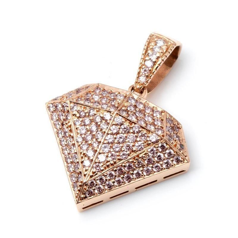 ダイヤモンド 14K ローズゴールド ペンダント 定価 1,155,000円 ダイヤモンド 14K ローズゴールド ペンダント 定価 1,155,000円