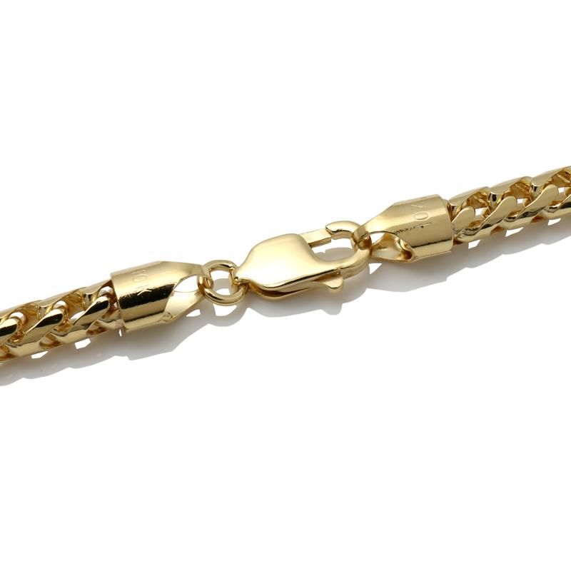 10K イエローゴールド フランクリンネックレス 幅4.5mm 55cm-60cmKKP6596 - AVALANCHE OFFICIAL STORE