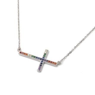 シルバー テニスブレスレット 幅3.5mm 16cm-18cm AHBL-D042-3MM シルバー テニスブレスレット 幅3.5mm 16cm-18cm AHBL-D042-3MM