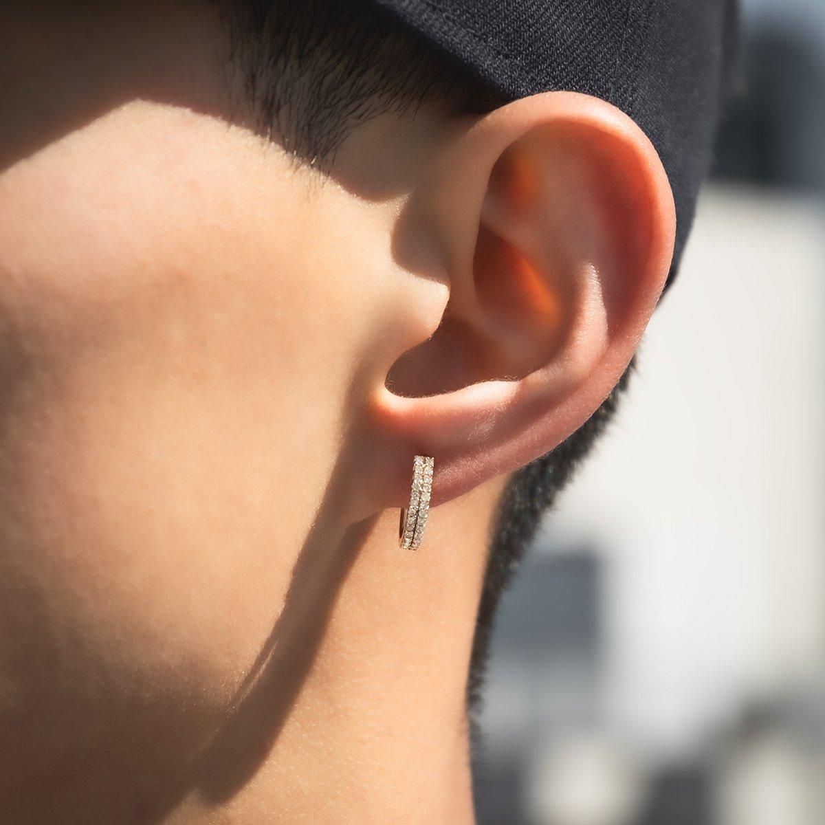 ダイヤモンド 10K イエローゴールド ピアス 14.5mm E2226R-10Y ダイヤモンド 10K イエローゴールド ピアス 14.5mm E2226R-10Y