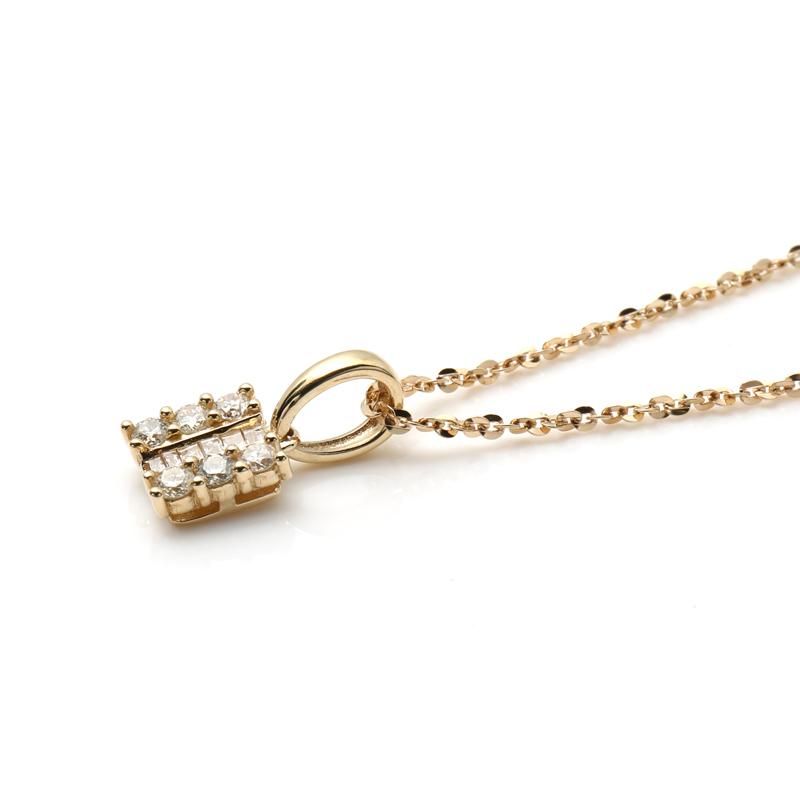 ダイヤモンド 10K イエローゴールド ペンダント MCP7334-10Y-RV