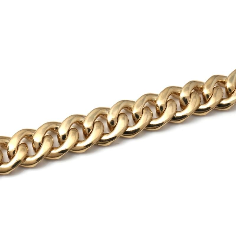 な*み様 AVALANCHE GOLD JEWELRY ネックレス ダイヤモンド 14K イエローゴールド マイアミネックレス 幅7mm