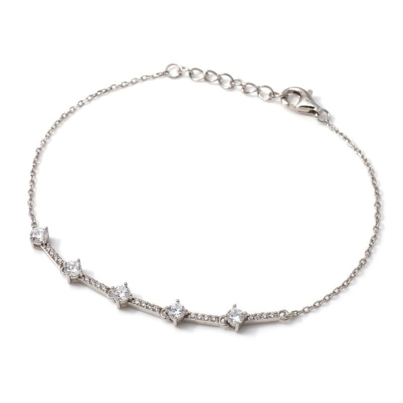 シルバー テニスネックレス幅6mm 36cm-41cm AJN15262 シルバー テニスネックレス幅6mm 36cm-41cm AJN15262