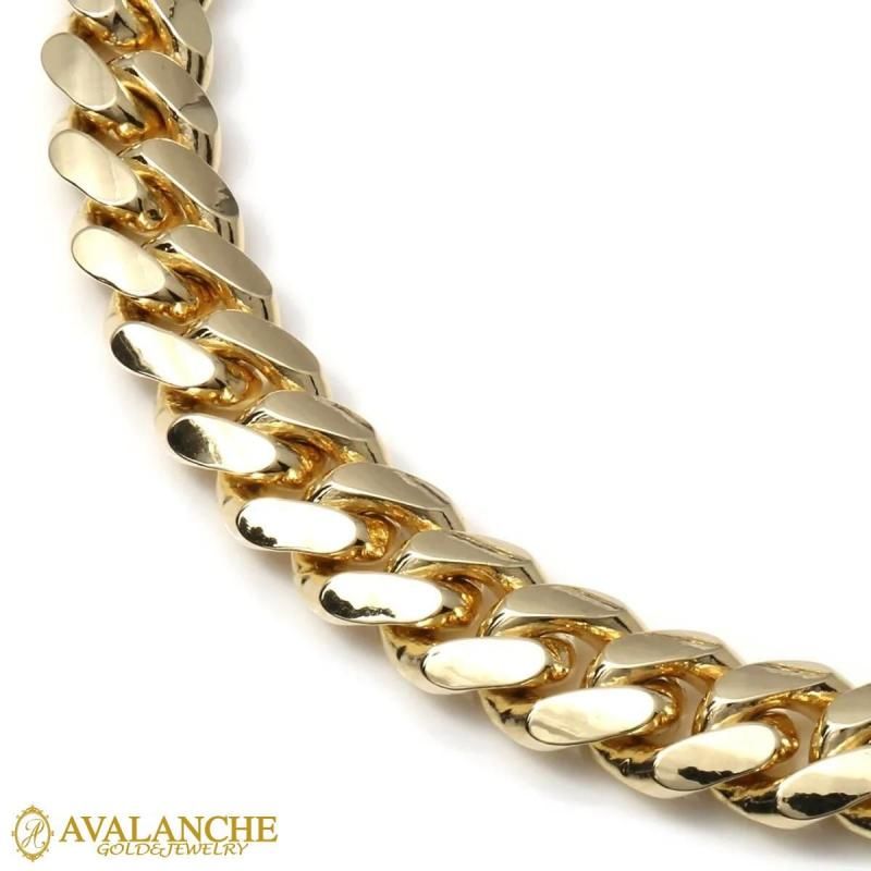 AVALANCHE キューバンリンク チェーンリング AVALANCHE キューバンリンク チェーンリング マイアミキューバン