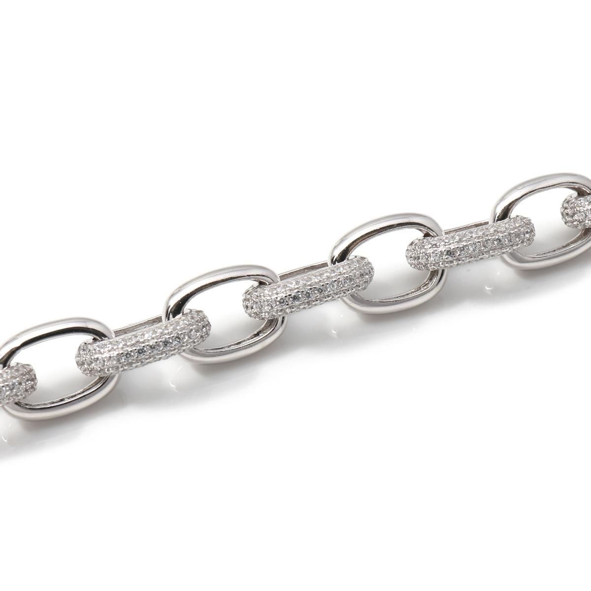 シルバー アズキブレスレット 幅8mm 19cm - AVALANCHE OFFICIAL