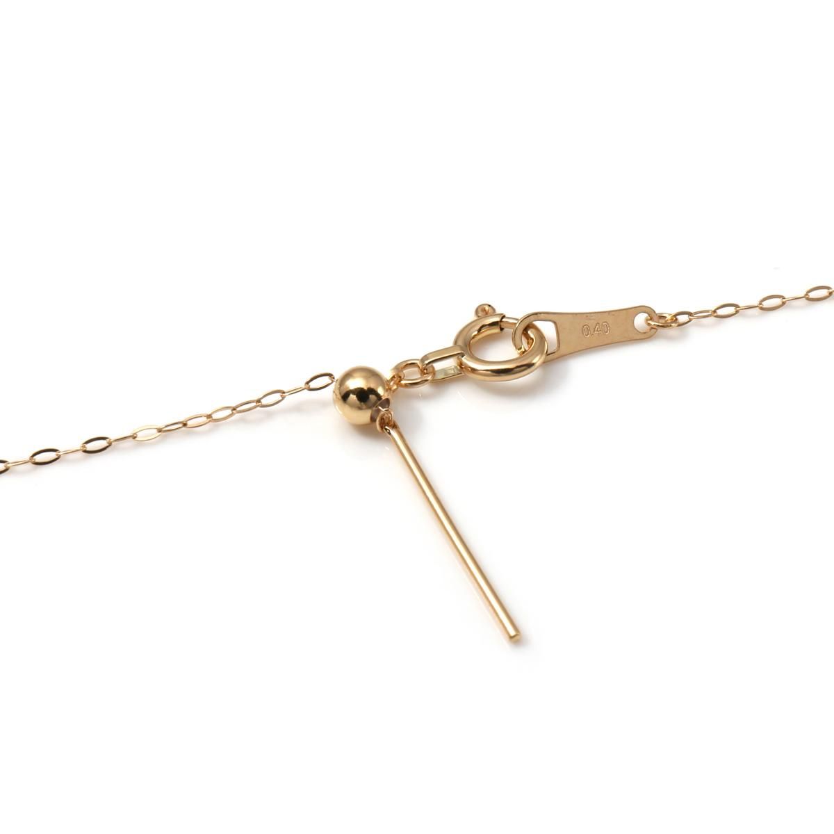 ダイヤモンド 18K イエローゴールド ネックレス&ペンダント 45cm ダイヤモンド 18K イエローゴールド ネックレス&ペンダント 45cm