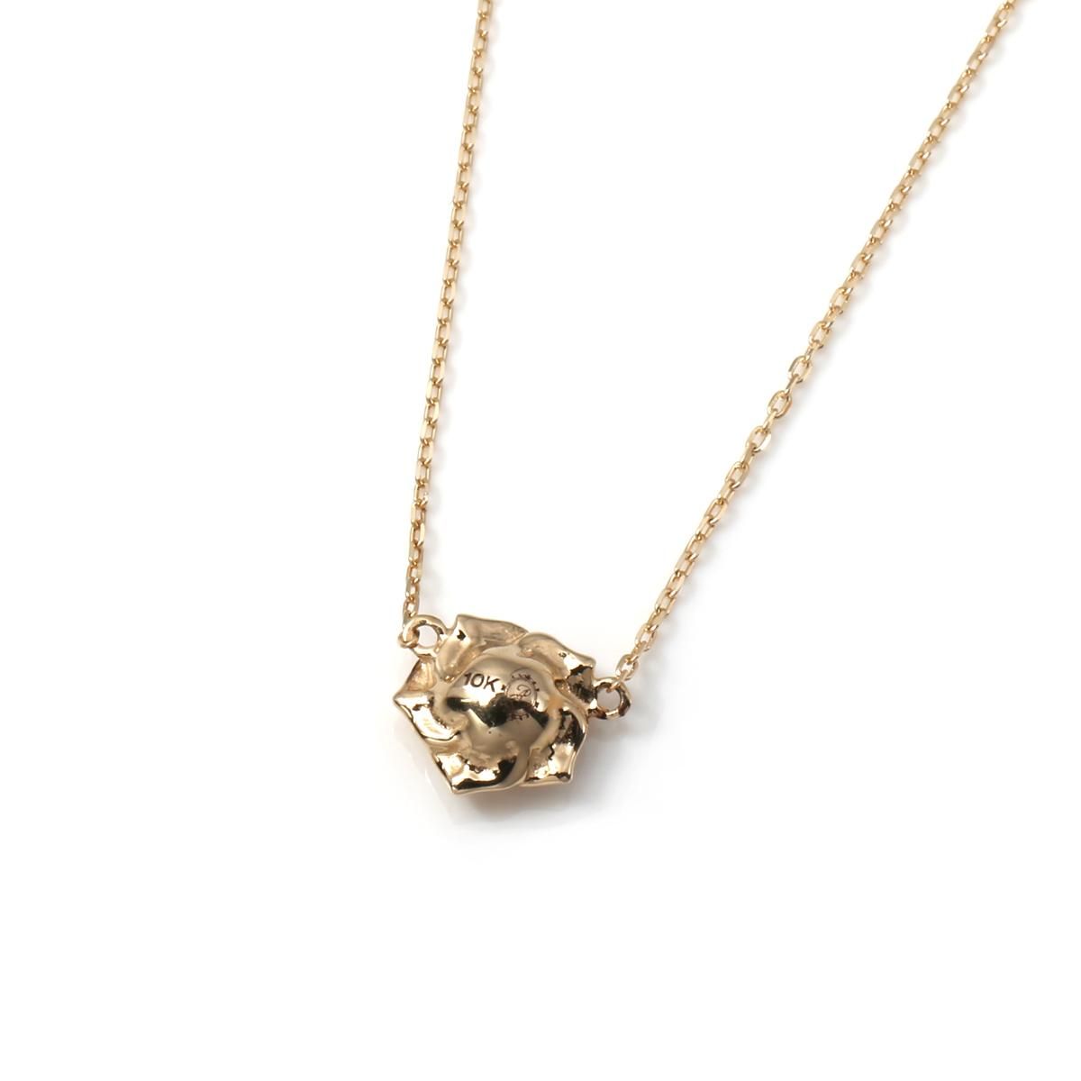 ダイヤモンド 10K ゴールド ネックレス&ペンダント 40cm 3-15966