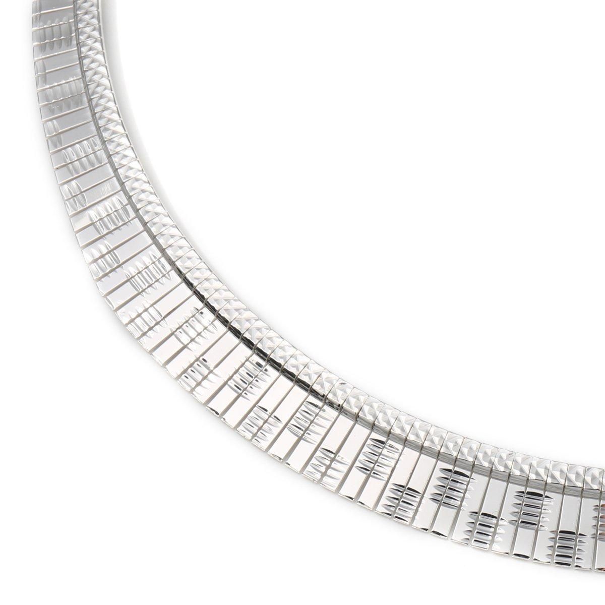シルバー ヘリンボーンネックレス 幅12mm 41cm ANK0384 シルバー ヘリンボーンネックレス 幅12mm 41cm ANK0384