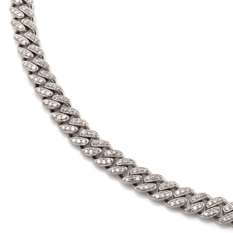 avalanche 10K cuban chain 55cm - ネックレス