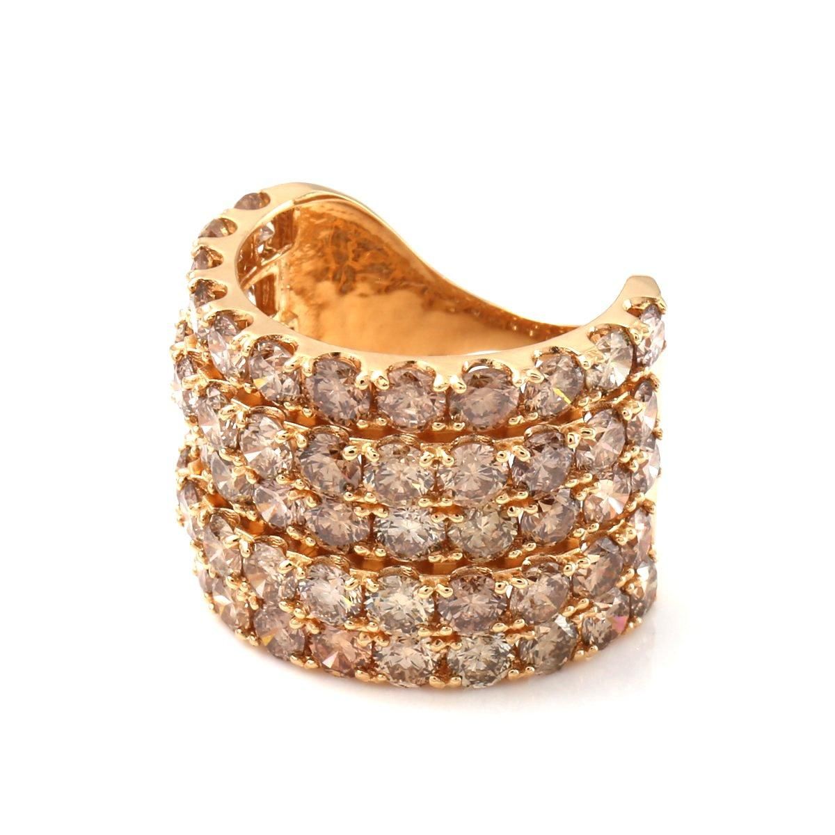 ダイヤモンド 18K イエローゴールド リング 14号 定価 1,140,000 ダイヤモンド 18K イエローゴールド リング 14号 定価 1,140,000