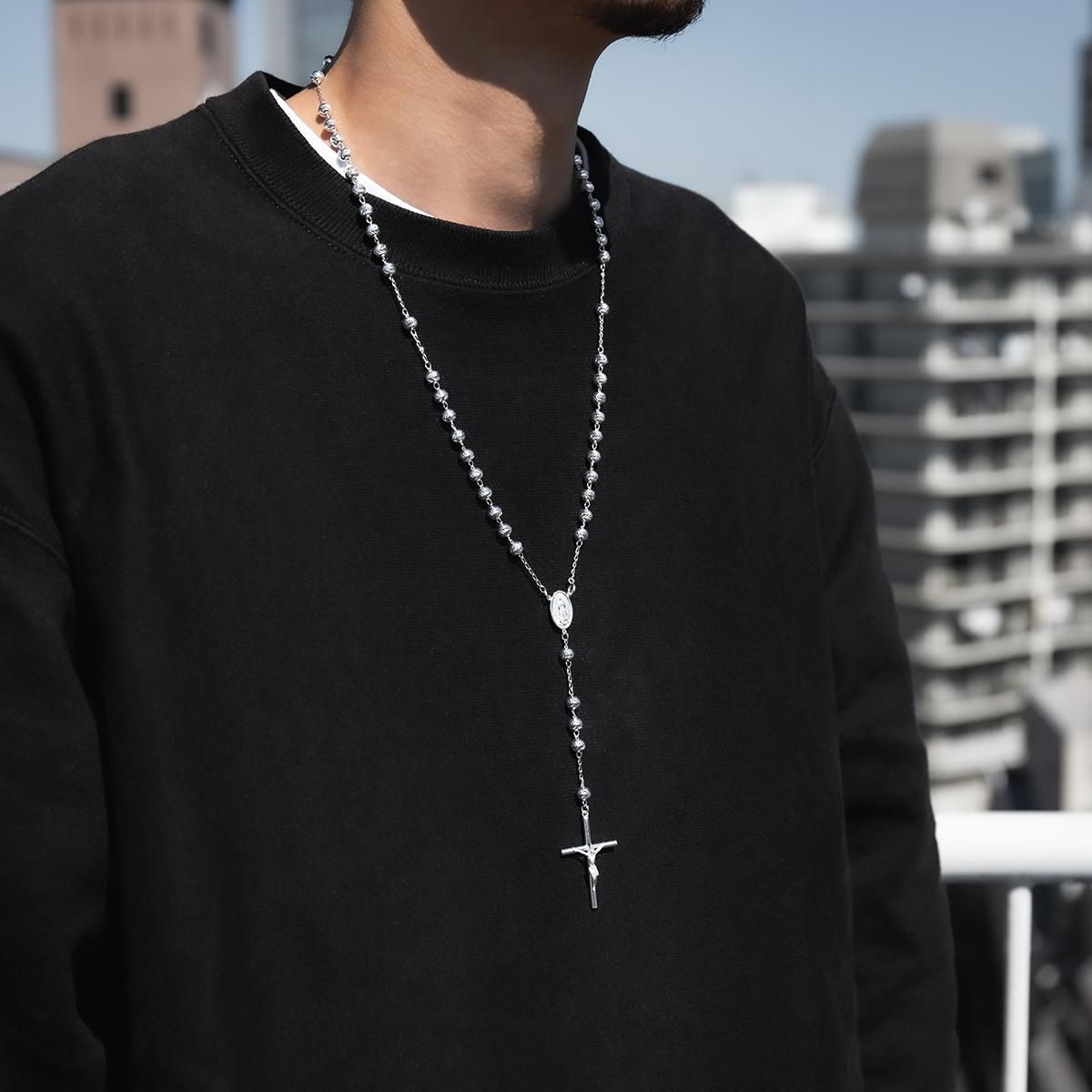 シルバー ロザリオネックレス 62cm ARJP00004-6M - AVALANCHE OFFICIAL 