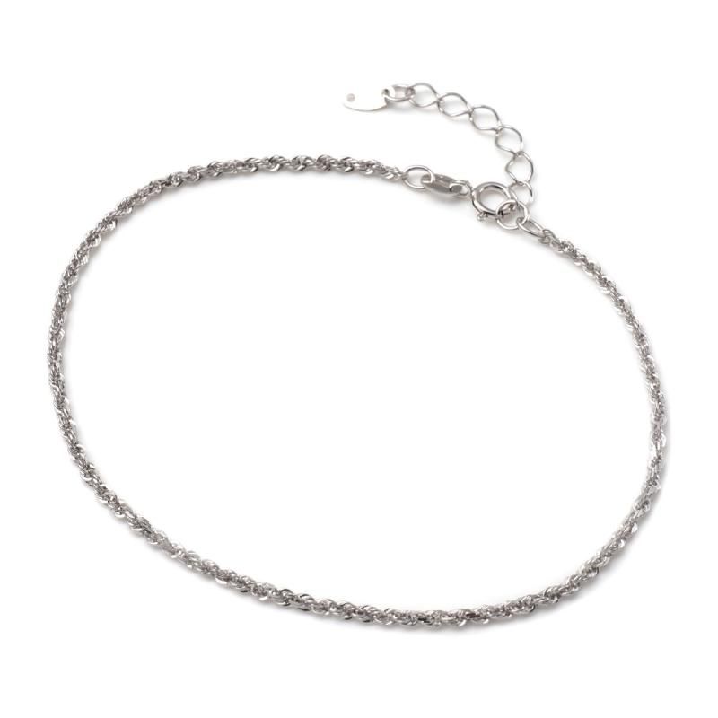 ダイヤモンド 10K ホワイトゴールド ネックレス&ペンダント 40cm ダイヤモンド 10K ホワイトゴールド ネックレス&ペンダント 40cm