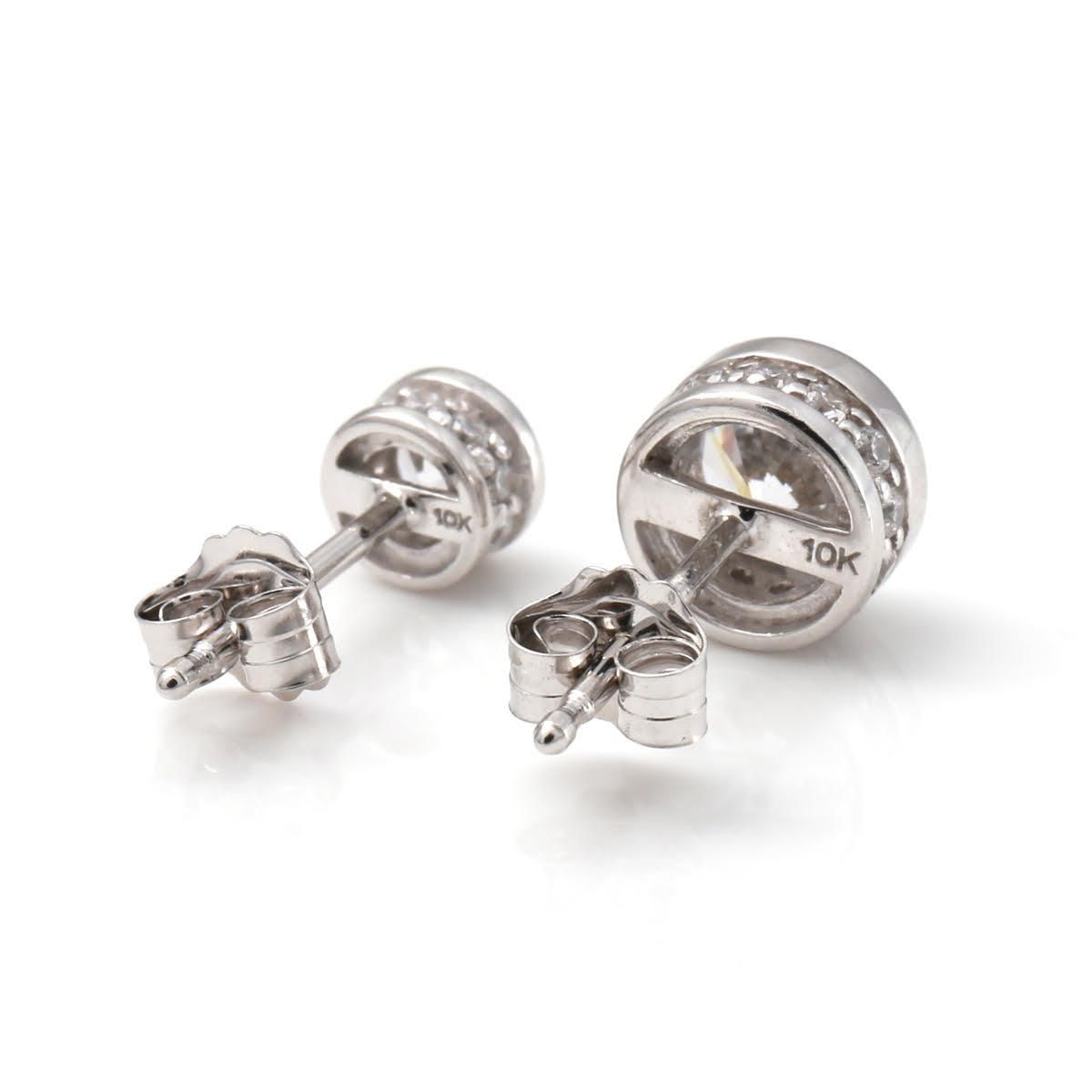 10K ホワイトゴールド ピアス 4mm-6mm - AVALANCHE OFFICIAL STORE 10K ホワイトゴールド ピアス 4mm-6mm - AVALANCHE OFFICIAL STORE