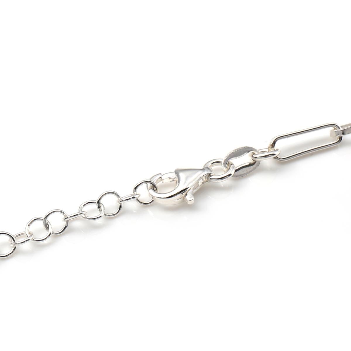 シルバー ペーパークリップブレスレット 幅4mm 18cm-20cmABR6310 - AVALANCHE OFFICIAL STORE シルバー ペーパークリップブレスレット 幅4mm 18cm-20cmABR6310 - AVALANCHE OFFICIAL STORE