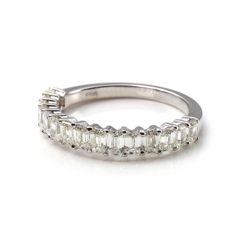 ダイヤモンド 14K ホワイトゴールド テニスネックレス 幅2.2mm ダイヤモンド 14K ホワイトゴールド テニスネックレス 幅2.2mm