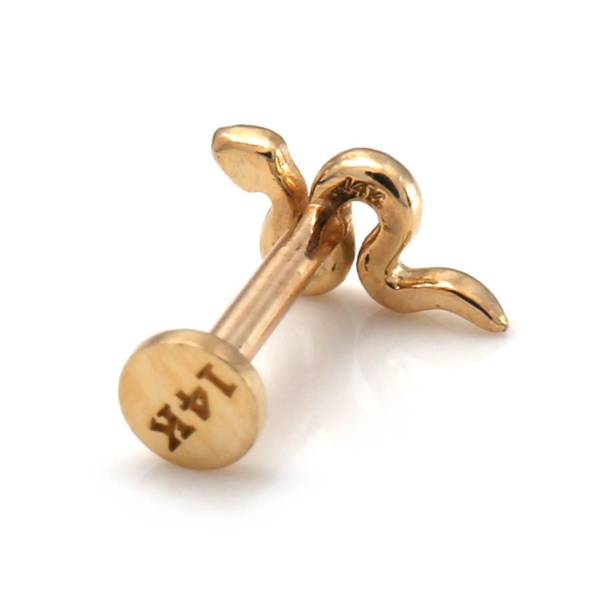 14K イエローゴールド ボディピアス PL187 - AVALANCHE OFFICIAL 14K イエローゴールド ボディピアス PL187 - AVALANCHE OFFICIAL