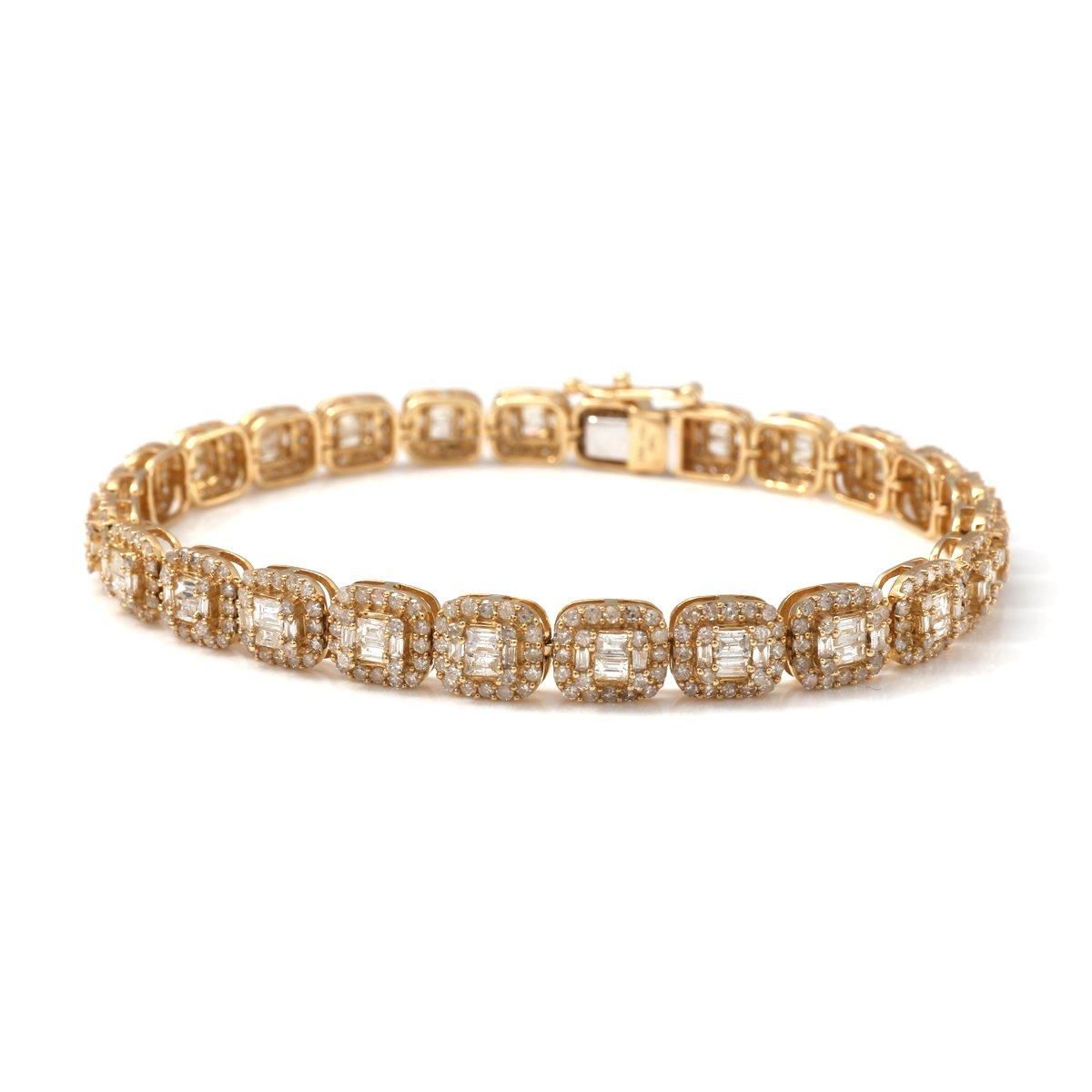 14K ゴールド 翡翠 ブレスレット