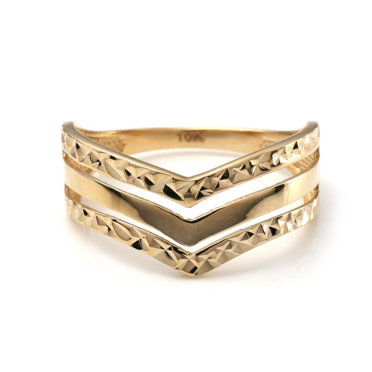 アバランチ　10K ゴールド リング　3号 10K イエローゴールド リング 3号-7号 2-1938-01 - AVALANCHE OFFICIAL