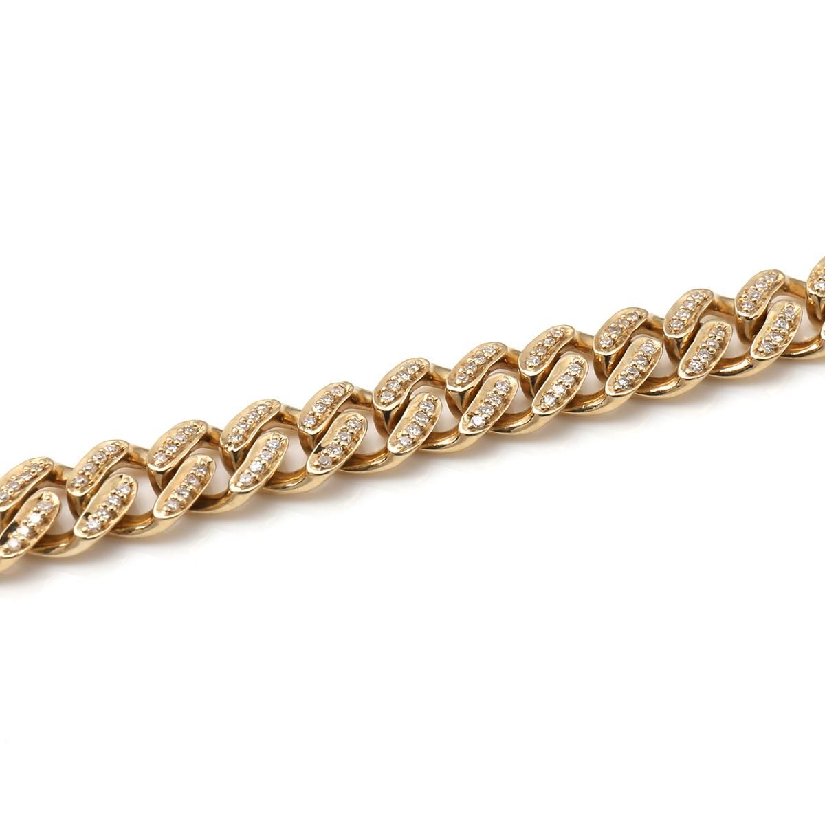 ダイヤモンド 14K イエローゴールド マイアミネックレス 幅6mm 46cm 定価 1,050,000円【30%OFF】 - AVALANCHE OFFICIAL STORE ダイヤモンド 14K イエローゴールド マイアミネックレス 幅6mm 46cm 定価 1,050,000円【30%OFF】 - AVALANCHE OFFICIAL STORE