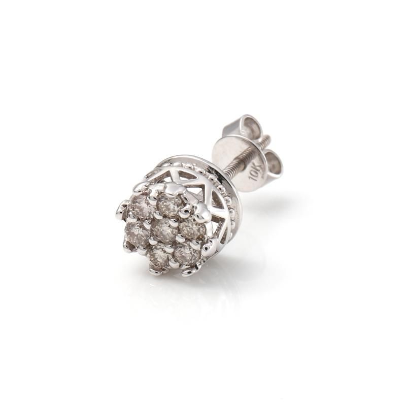 ダイヤモンド 14K ホワイトゴールド ブレスレット 幅3.5mm 19cm ダイヤモンド 14K ホワイトゴールド ブレスレット 幅3.5mm 19cm
