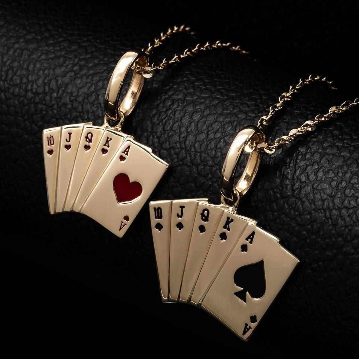 10K イエローゴールド ネックレス&ペンダント 40cm-50cm 3-10464-01/3