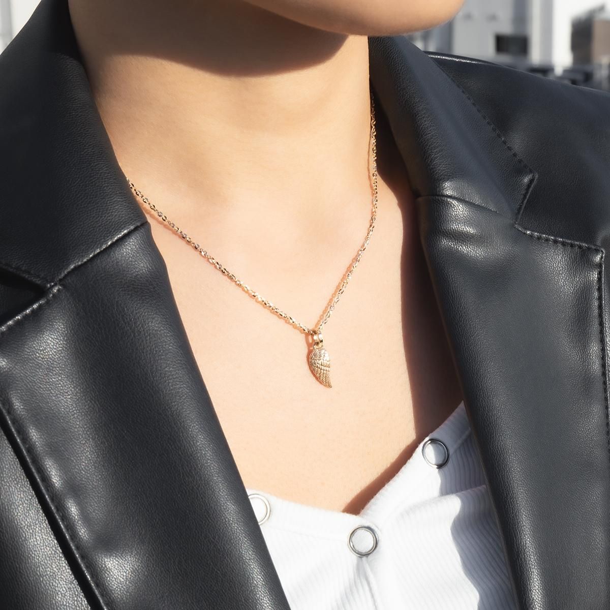 10K イエローゴールド ネックレス&ペンダント 40cm-50cm 3-16332-01L/3