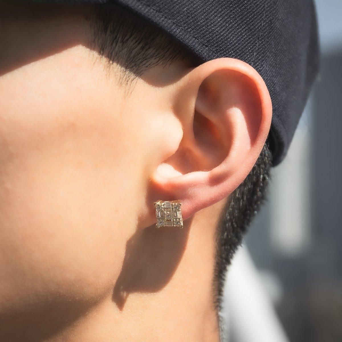 10K イエローゴールド ピアス 9.5mm - AVALANCHE OFFICIAL STORE