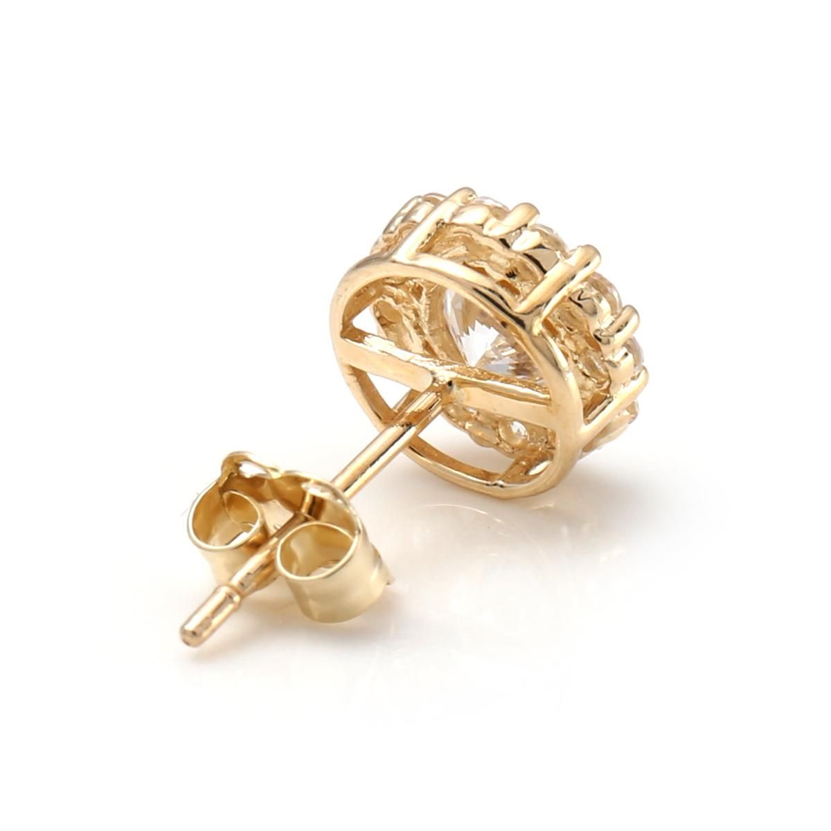 10K イエローゴールド ピアス 7mm - AVALANCHE OFFICIAL STORE