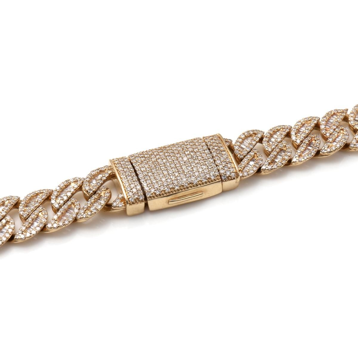 ダイヤモンド 14K イエローゴールド マイアミネックレス 幅8mm 56cm 定価 2,650,000円【30%OFF】 - AVALANCHE OFFICIAL STORE ダイヤモンド 14K イエローゴールド マイアミネックレス 幅8mm 56cm 定価 2,650,000円【30%OFF】 - AVALANCHE OFFICIAL STORE