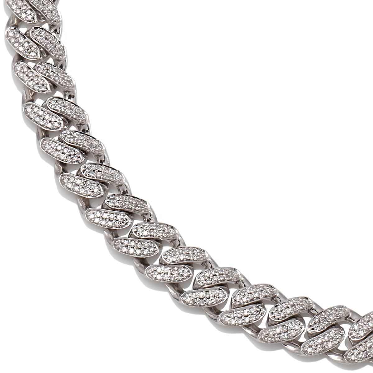 ダイヤモンド 14K ホワイトゴールド マイアミネックレス 幅7mm 51cm 定価 1,680,000円【30%OFF】 - AVALANCHE OFFICIAL STORE ダイヤモンド 14K ホワイトゴールド マイアミネックレス 幅7mm 51cm 定価 1,680,000円【30%OFF】 - AVALANCHE OFFICIAL STORE