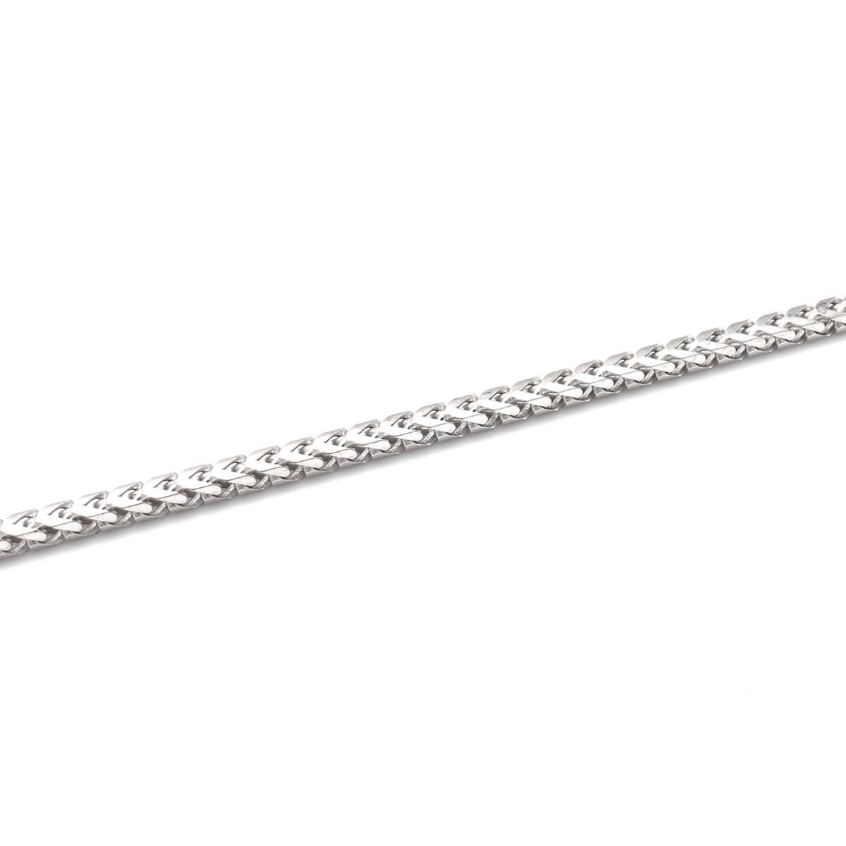 シルバー フランクリンネックレス 幅2.5mm 45cm-60cm