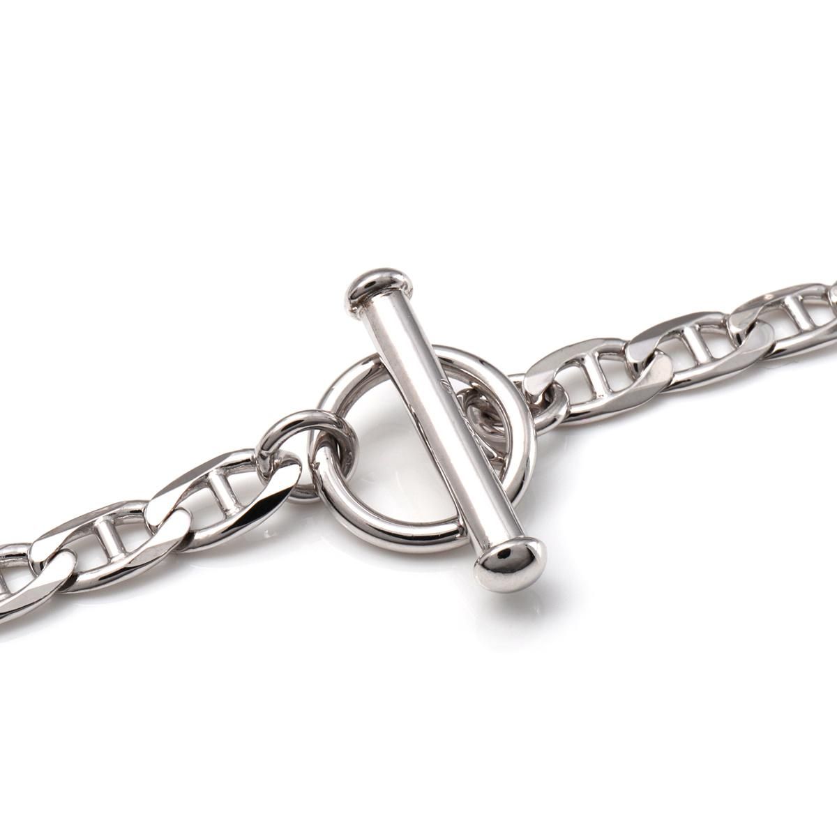 シルバー ネックレス 幅6mm 40cm-50cm 150TR-31D6-C3041 シルバー ネックレス 幅6mm 40cm-50cm 150TR-31D6-C3041