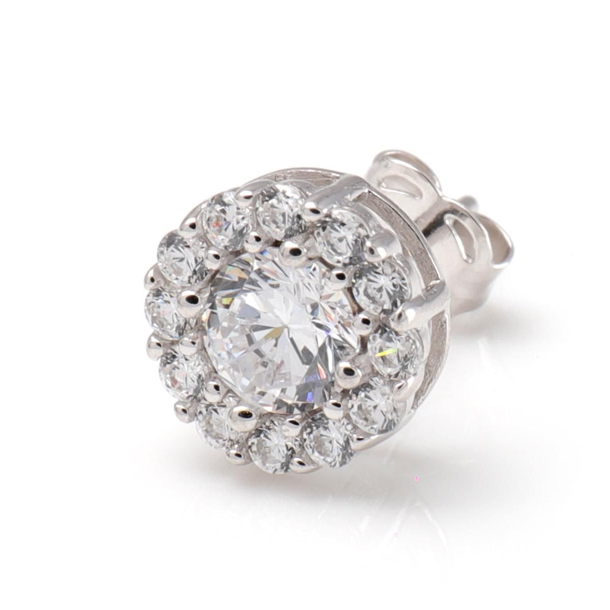 10K ホワイトゴールド ピアス 7mm - AVALANCHE OFFICIAL STORE 10K ホワイトゴールド ピアス 7mm - AVALANCHE OFFICIAL STORE