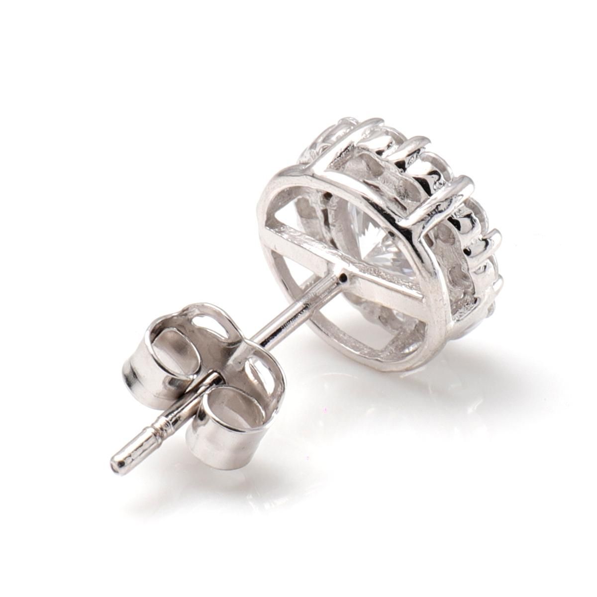 10K ホワイトゴールド ピアス 7mm - AVALANCHE OFFICIAL STORE 10K ホワイトゴールド ピアス 7mm - AVALANCHE OFFICIAL STORE