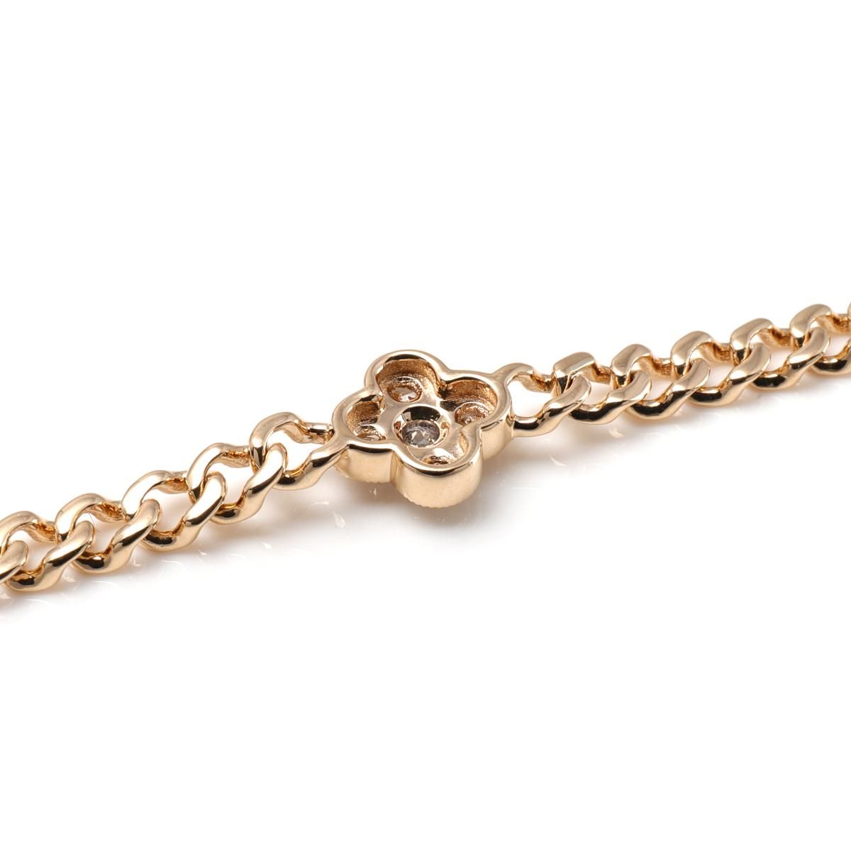 ダイヤモンド 14K イエローゴールド ブレスレット 幅8mm 18cm ダイヤモンド 14K イエローゴールド ブレスレット 幅8mm 18cm