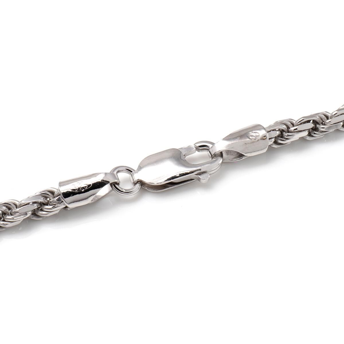 シルバー ロープネックレス 幅3.5mm 50cm-60cm 080HCMD シルバー ロープネックレス 幅3.5mm 50cm-60cm 080HCMD