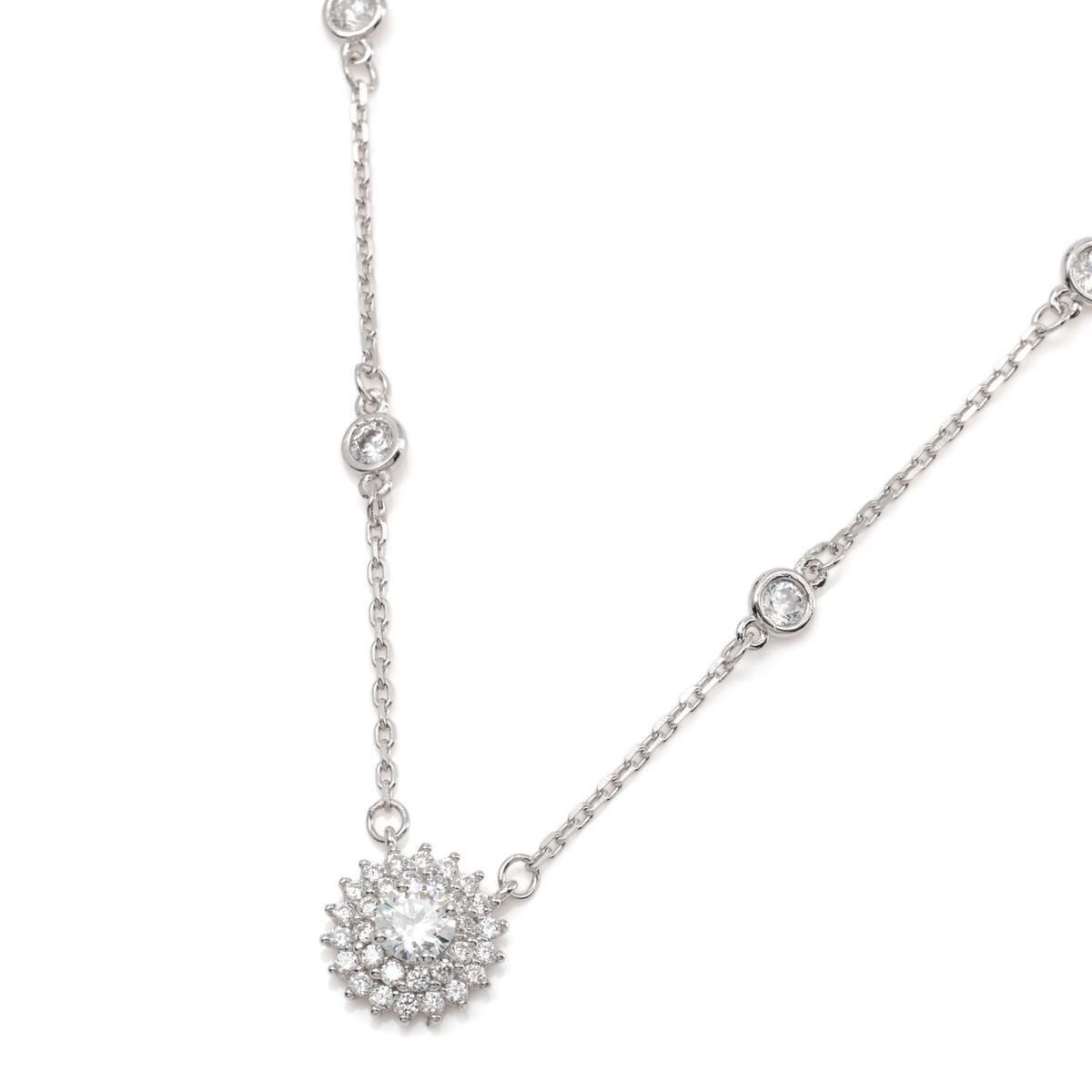 シルバー ネックレス&ペンダント 41cm-46cm AGMN00097