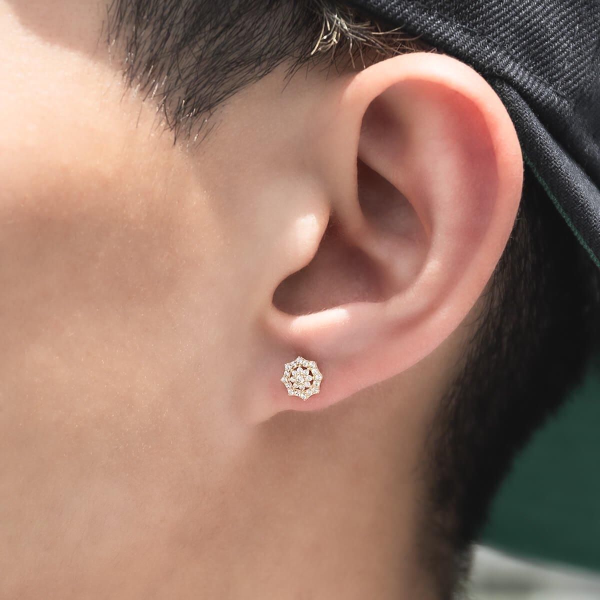 10K イエローゴールド ピアス 7mm - AVALANCHE OFFICIAL STORE 10K イエローゴールド ピアス 7mm - AVALANCHE OFFICIAL STORE