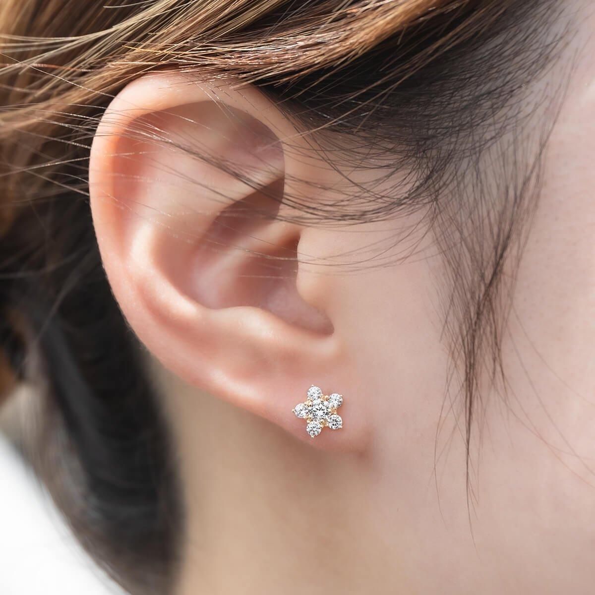 ピアス　No.5034 シルバー ピアス 5mm - AVALANCHE OFFICIAL STORE