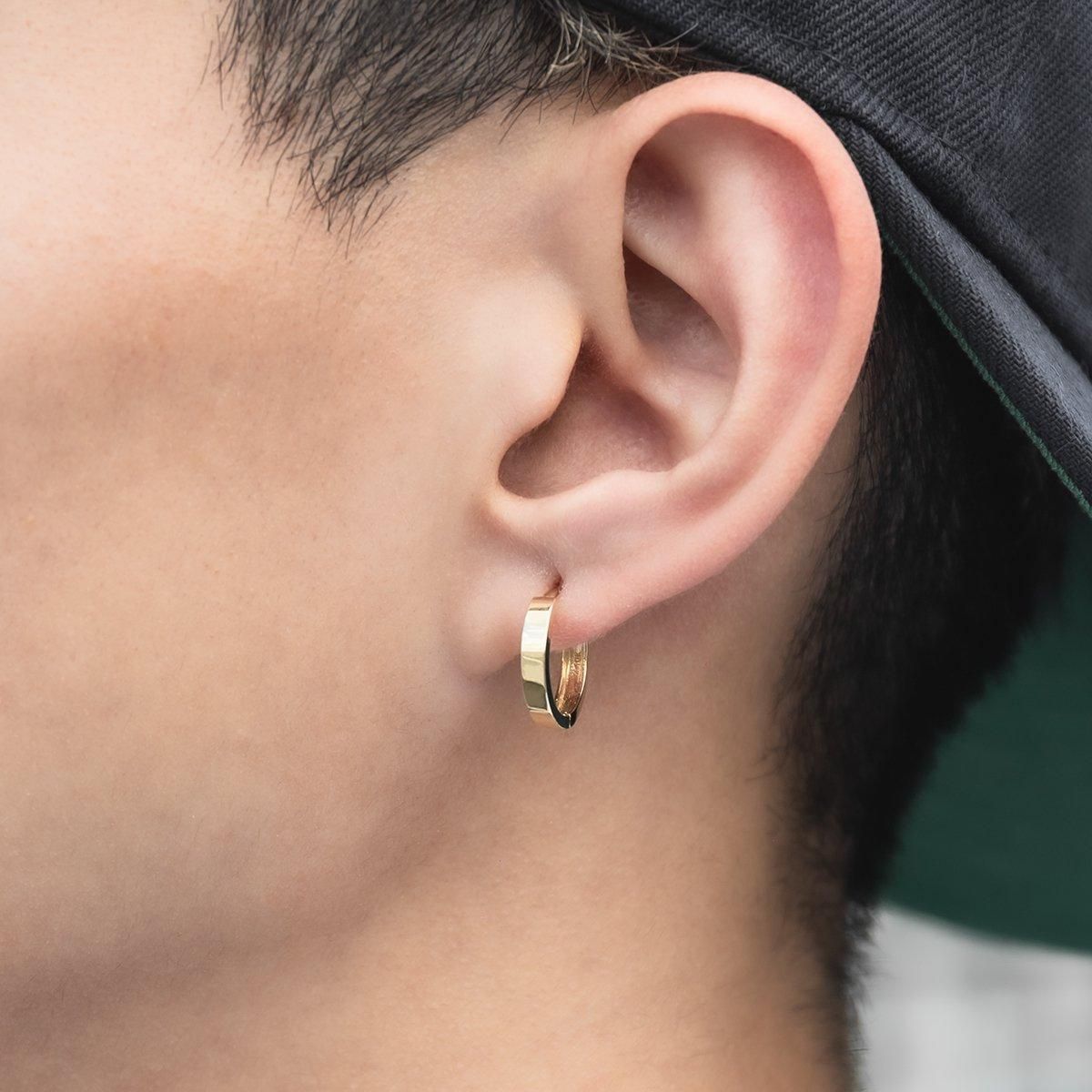 10K イエローゴールド ピアス 15mm - AVALANCHE OFFICIAL STORE 10K イエローゴールド ピアス 15mm - AVALANCHE OFFICIAL STORE