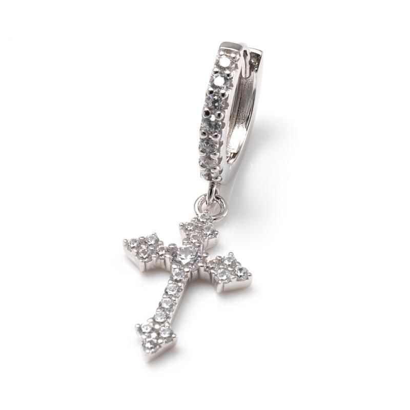 シルバー テニスネックレス 幅4mm 45cm-50cm AHNL-D001-CROSS シルバー テニスネックレス 幅4mm 45cm-50cm AHNL-D001-CROSS