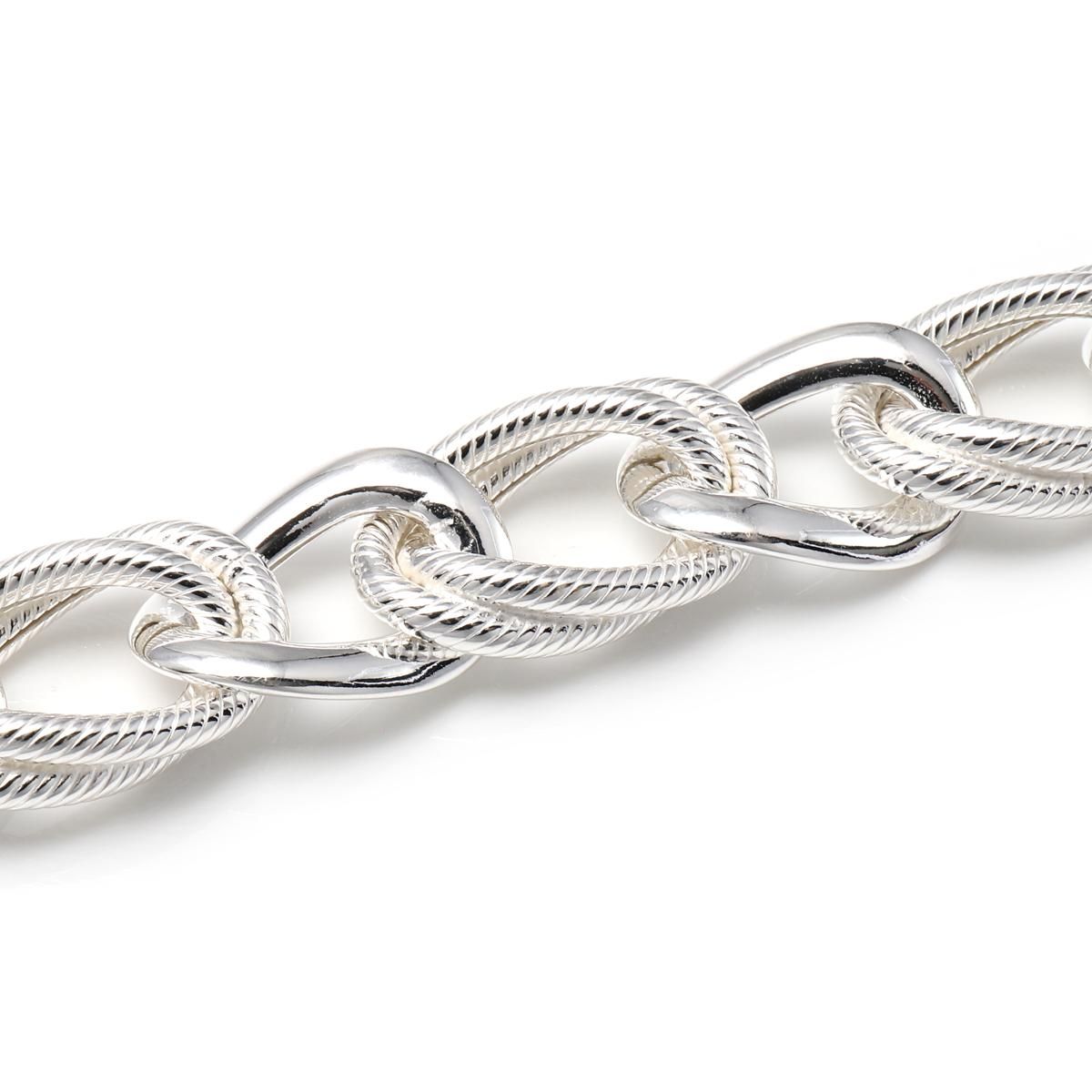 シルバー ブレスレット 幅14.5mm 18cm-22cm GIU614 - AVALANCHE シルバー ブレスレット 幅14.5mm 18cm-22cm GIU614 - AVALANCHE
