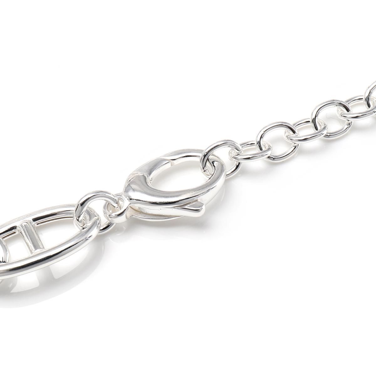 シルバー アンカーブレスレット 幅13mm 18cm-22cm GIU564-SS シルバー アンカーブレスレット 幅13mm 18cm-22cm GIU564-SS