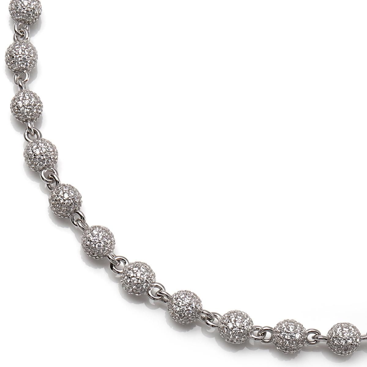 シルバー ボールネックレス 幅5mm 50cm-53cm AHN-24002 シルバー ボールネックレス 幅5mm 50cm-53cm AHN-24002