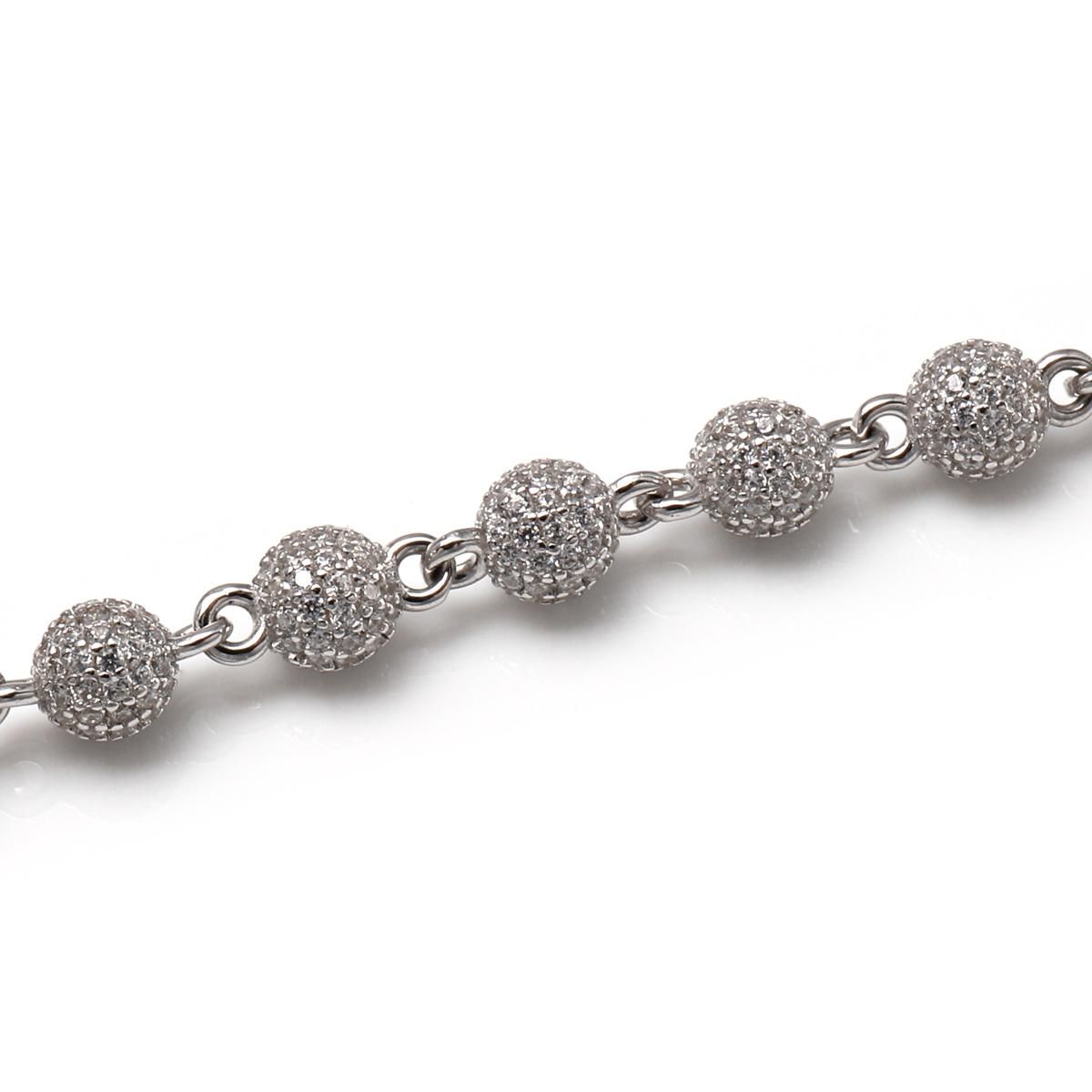 シルバー ボールネックレス 幅5mm 50cm-53cm AHN-24002 シルバー ボールネックレス 幅5mm 50cm-53cm AHN-24002
