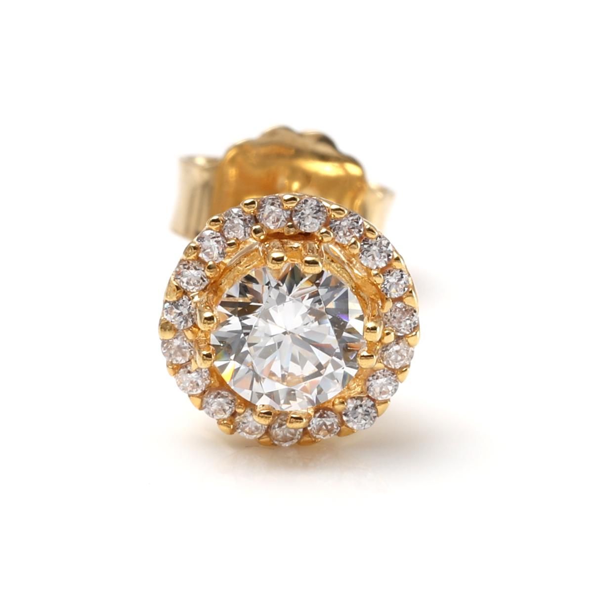 10K イエローゴールド ピアス 7mm - AVALANCHE OFFICIAL STORE 10K イエローゴールド ピアス 7mm - AVALANCHE OFFICIAL STORE