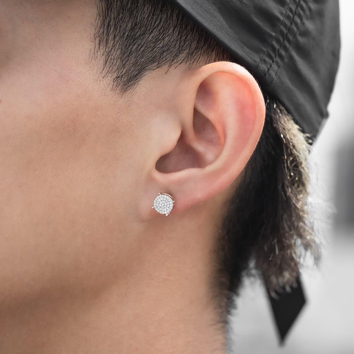 ダイヤモンド 10K イエローゴールド ピアス 7.5mm A0125794-YG ダイヤモンド 10K イエローゴールド ピアス 7.5mm A0125794-YG